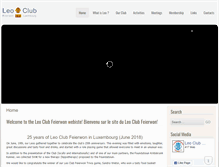 Tablet Screenshot of leo.lu